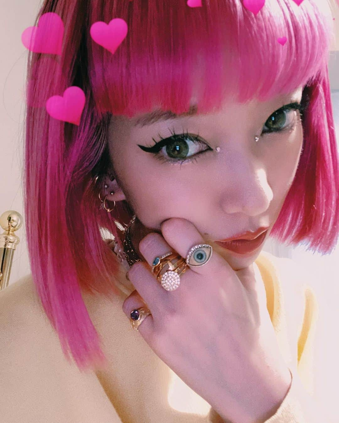 AYAさんのインスタグラム写真 - (AYAInstagram)「👁💍💟」5月15日 11時02分 - ayaxxamiaya