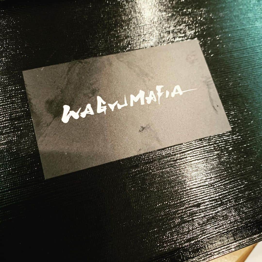 TERUのインスタグラム：「美味い^_^  #和牛マフィア」