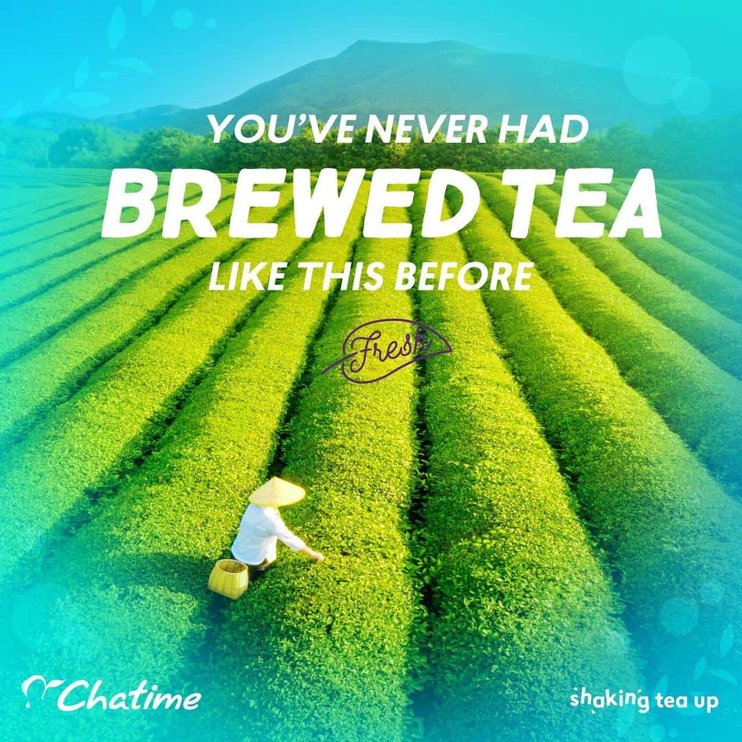 Chatime公式のインスタグラム：「Chatimeでは台湾から直接輸入した茶葉を使用しております😊🍀 . 本場の味をお楽しみください♪ . 営業している店舗ではテイクアウトも もちろん可能ですが、 どうか安全第一でお過ごし下さい☺️＊ . . ※休業または営業時間短縮し営業しております。詳しくは店舗へお問い合わせ下さい。 . . #スイーツ部  #タピオカ #タピオカミルクティー #タピオカ巡り #cafe #タピオカ巡り #台湾カフェ #ドリンク #タピる #followme #渋谷カフェ #milktea #たぴおか #instafood #instagood #chatime  #渋谷 #タピオカ中毒 #タピオカグラム #タピオカ部 #タピオカ巡り #タピオカグラム #タピオカ中毒#タピオカドリンク #タピ #タピ活 #タピオカ好き」