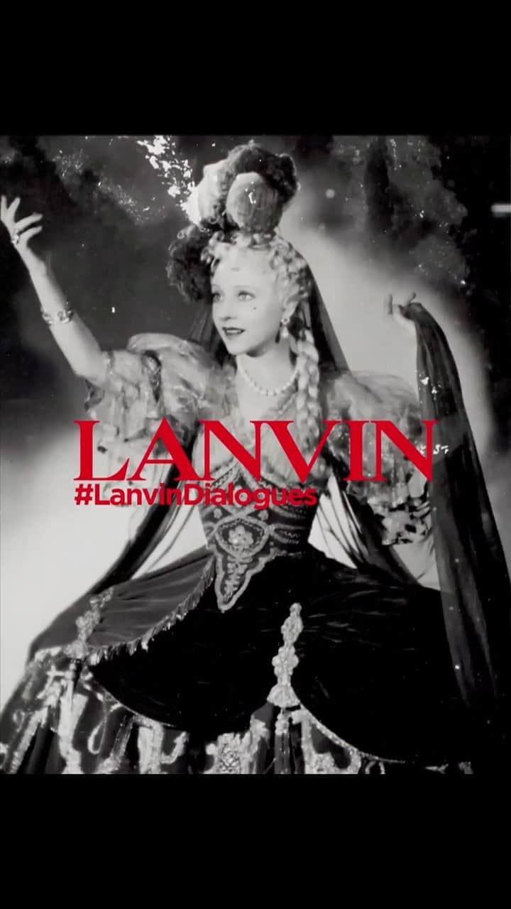 ランバンのインスタグラム：「Fourth episode:  STAGING LANVIN "When I was curating #Lanvin130thAnniversary exhibition in Shanghai at the @Fosunfoundation I was mindful that Jeanne Lanvin paid huge attention to how her collections were staged - In the archive we can discover that she not only participated in International Expos (looking in detail at the mise en scene and mannequins), but also collaborated with avant-garde writers and directors, creating costumes for theatre and film. In a move that was so forward thinking she dressed actresses like #YvonnePrintemps - who became a house muse" Judith Clark  We look at #Lanvin’s relationship with art and theatre, through conversations between professor & exhibition-maker #JudithClark (@prefigured_), @PaulaAlaszkiewicz, Fashion historian, @SeminaraAngelo, Hair stylist, and @Karen_binnszzzz, Stylist and editor, all invited by Creative Director @BrunoSialelli to discuss Lanvin’s past and present from their home.  Full episode via @Lanvinofficial IGTV.」