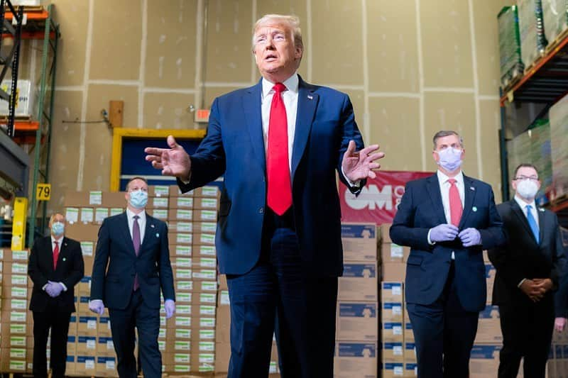 ドナルド・トランプさんのインスタグラム写真 - (ドナルド・トランプInstagram)「Remarks by President Trump at Owens & Minor, Inc. Distribution Center in Allentown, Pennsylvania: https://www.whitehouse.gov/briefings-statements/remarks-president-trump-owens-minor-inc-distribution-center-allentown-pa/」5月16日 2時29分 - realdonaldtrump