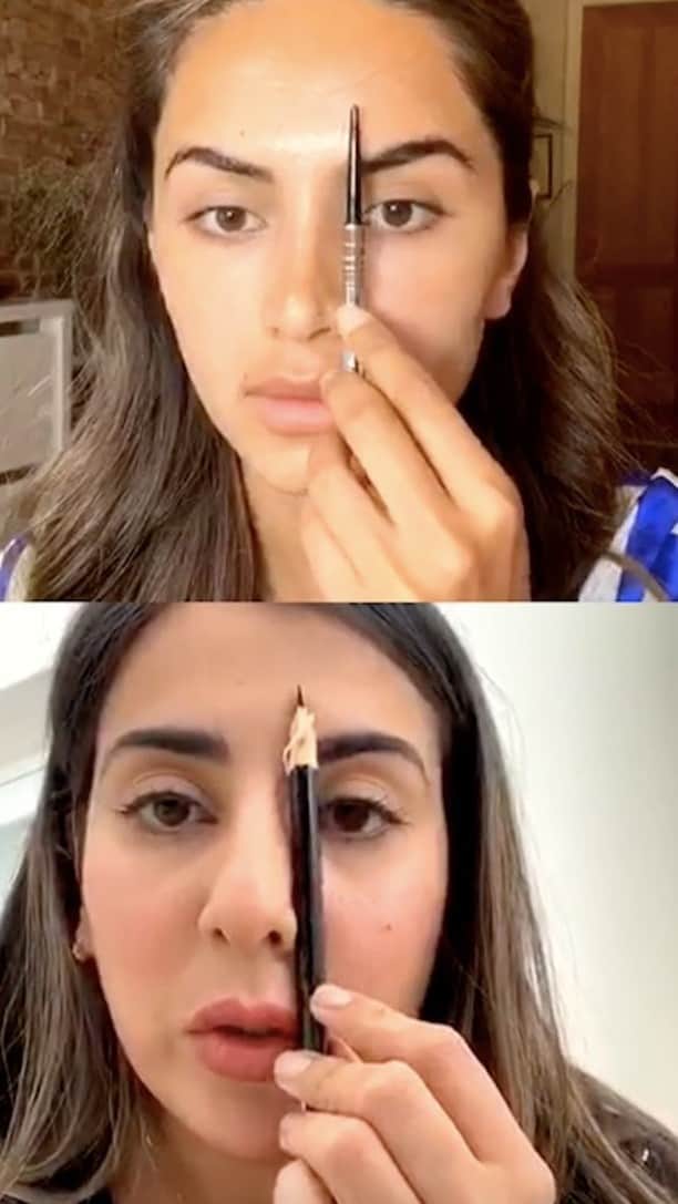 Diipa Büller-Khoslaのインスタグラム：「@browsbysuman teaches me tips and tricks on how to fix brows while at home during this lockdown time. It helped me immensely. Hope it helps you too! Hugs x」