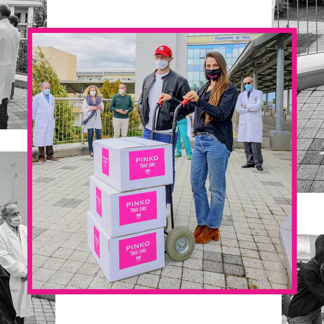 PINKOさんのインスタグラム写真 - (PINKOInstagram)「You know, we love to keep our promises! The #PINKOfamily delivered the first round of collected screening tests: 2900 pieces already reached the Fidenza Vaio Hospital, the remaining 4420 are ready to be delivered! This is what you and all of your #PINKOActsOfLove did for our local heroes! #PINKOtakecare #PINKO」5月15日 20時00分 - pinkoofficial