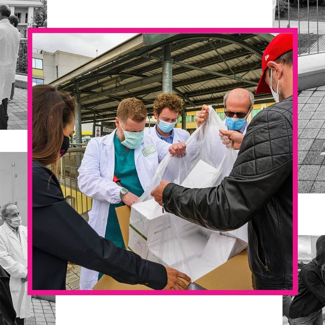 PINKOさんのインスタグラム写真 - (PINKOInstagram)「You know, we love to keep our promises! The #PINKOfamily delivered the first round of collected screening tests: 2900 pieces already reached the Fidenza Vaio Hospital, the remaining 4420 are ready to be delivered! This is what you and all of your #PINKOActsOfLove did for our local heroes! #PINKOtakecare #PINKO」5月15日 20時00分 - pinkoofficial