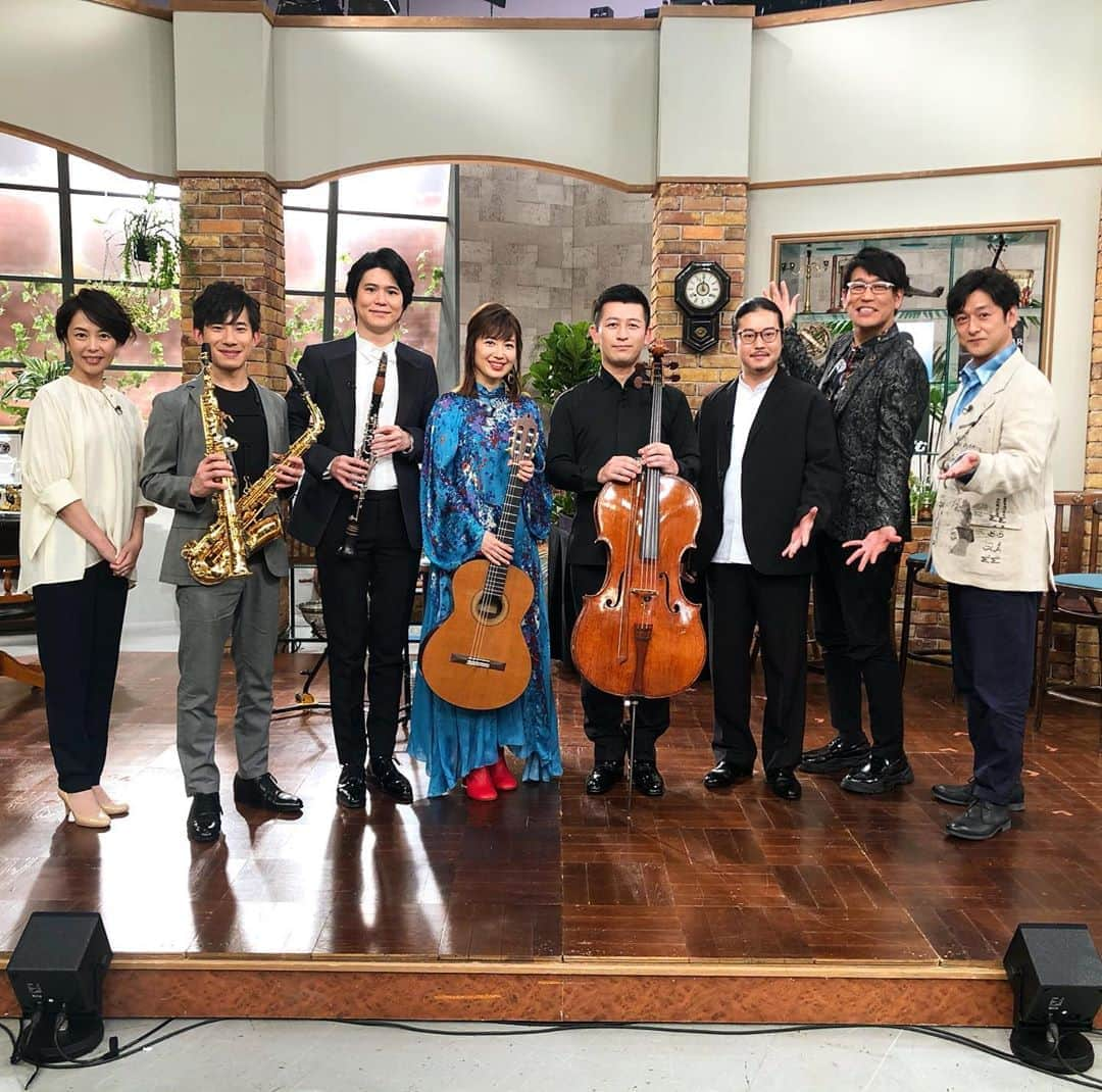 石丸幹二さんのインスタグラム写真 - (石丸幹二Instagram)「#題名のない音楽会  明日の土曜日は、夢をかなえた音楽家たちの休日 プロの音楽家になるまでに出会った曲、思い出の曲、夢を叶えた彼等があらためて向き合いました。さて、どんなエピソードが聞けるでしょうか。  #村治佳織 #宮田大 #吉田誠 #上野耕平 #反田恭平 #古坂大魔王 #武内絵美 アナ #石丸幹二」5月15日 21時31分 - team_kanji_ishimaru