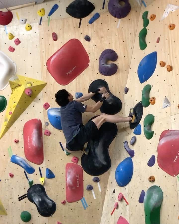 のインスタグラム：「・﻿ Throw back🔙﻿ ﻿ @gontexofficial ﻿ @lasportivajp ﻿ @mudhand_cb ﻿ @hokoru856 ﻿ @thoufun_official ﻿ #climbing #bouldering #climbinggym #training #climbing_videos_of_instagram #クライミング #ボルダリング #スポーツクライミング #ネタがないから #過去動画 #おうち時間を楽しむ #コロナに負けるな」