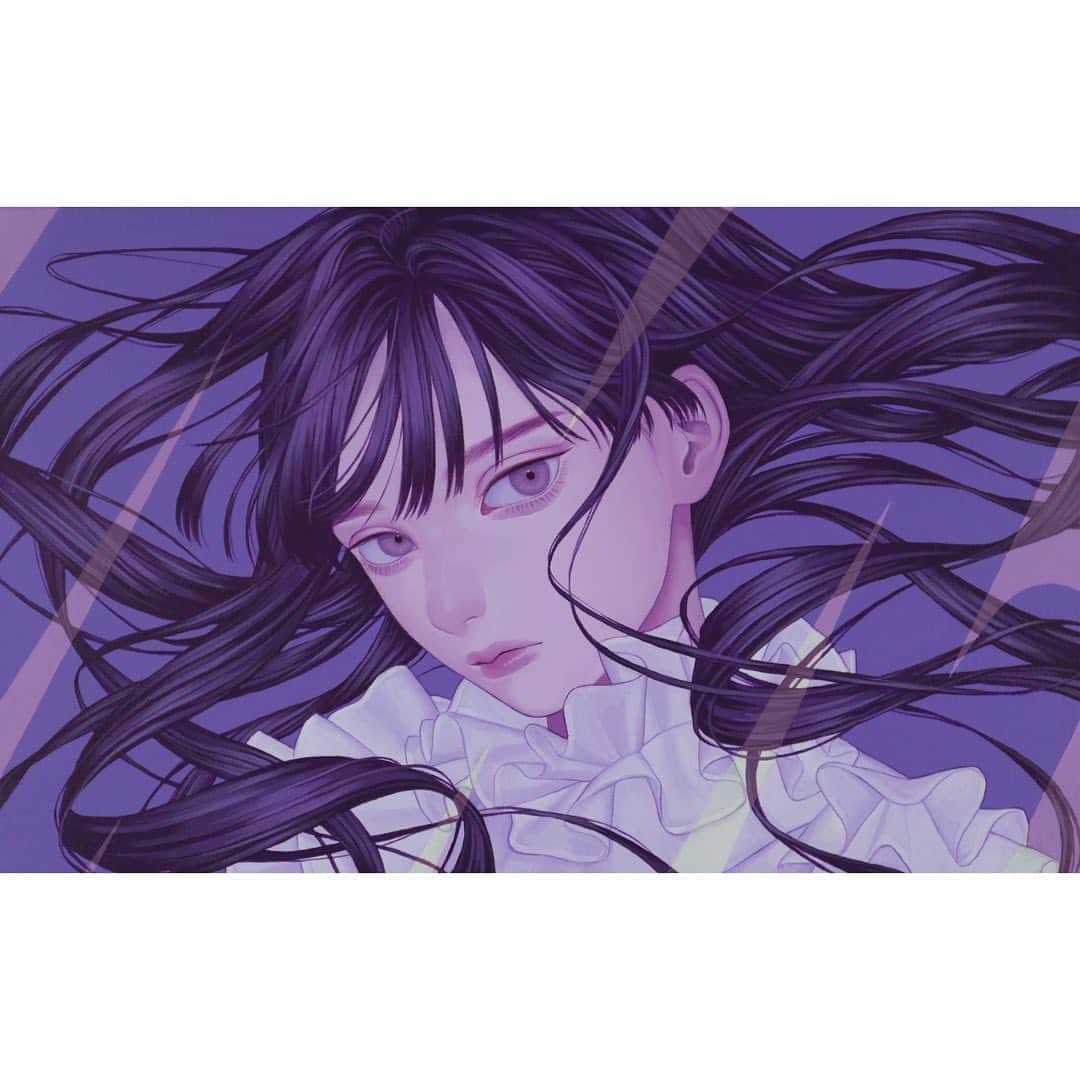 のインスタグラム：「#art #acryliconcanvas #acrylicpainting #illustration #mayumikonno」