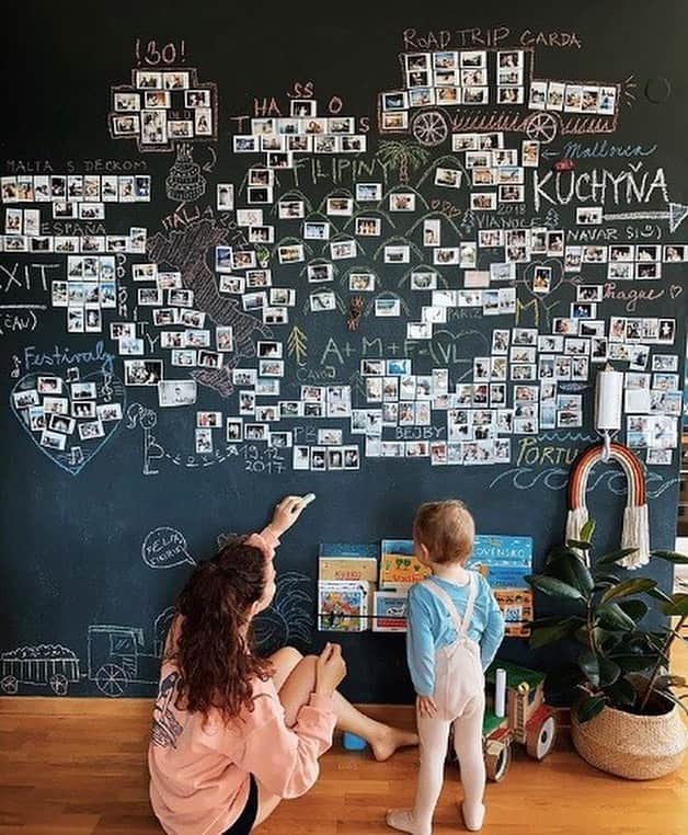 Fujifilm Instax North Americaさんのインスタグラム写真 - (Fujifilm Instax North AmericaInstagram)「@adriazia took her #instax wall to the next level 👀 😍  #instaxathome #dontjusttakegive #homedeco #homeinspo #instaxwall #getcreative #instantpic #memories #photographeverything #chalkwall #diyideas #doityourself #inspiredbyinstax #instaxmoments #documentyourdays #giveinstax @instaxhq」5月16日 1時01分 - fujifilm_instax_northamerica