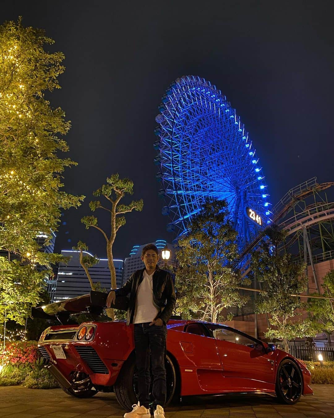 織戸学さんのインスタグラム写真 - (織戸学Instagram)「しっかり車検取って 諸々確認 深夜に、 TEST drive 🚗  世界に一台の Lamborghini  最高だね。  車って。  喜んでくれるかな^_^」5月16日 1時10分 - maxorido