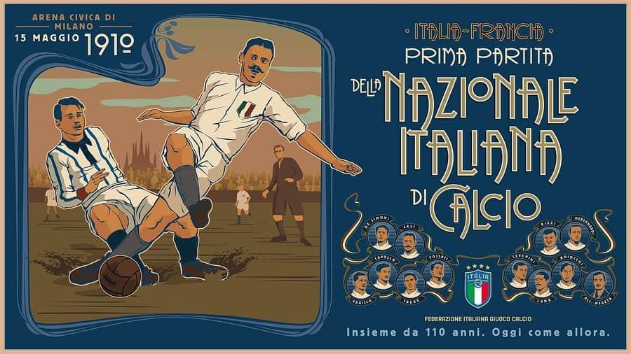 ジョルジェ・ルイス・フレーロさんのインスタグラム写真 - (ジョルジェ・ルイス・フレーロInstagram)「Oggi la Nazionale italiana compie 110 anni, tanti auguri agli Azzurri!!! 👏🏻🙌🏻❤️🇮🇹 #Nazionale110」5月16日 1時46分 - jorginhofrello