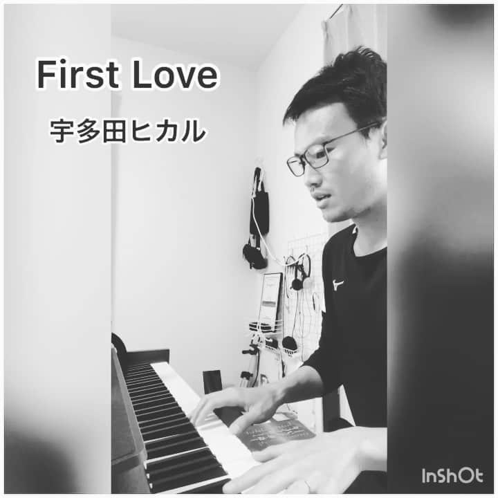 島川俊郎のインスタグラム：「#firstlove  #宇多田ヒカル  #歌ってみた  10代でこんな曲つくれるってどんな人生歩んできたんでしょうね。 #天才 #fenomeno」