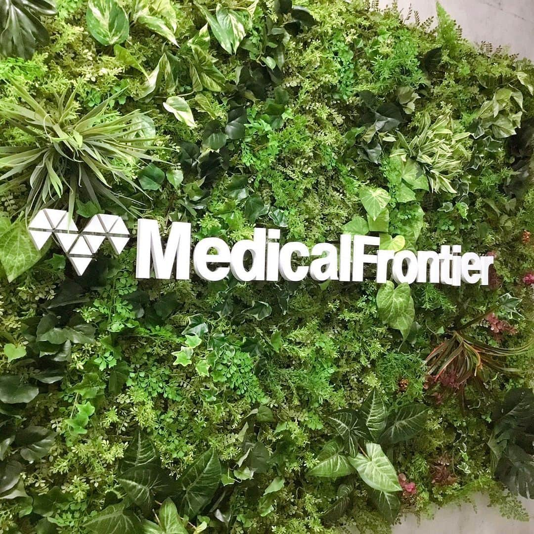 株式会社Medical_Frontierさんのインスタグラム写真 - (株式会社Medical_FrontierInstagram)「. 新しいエントランス！ 爽やかな気分でお仕事が出来ます😊 . #エントランス #緑」5月16日 12時08分 - koho_yusa