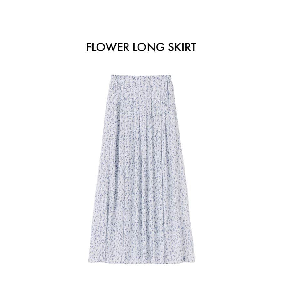 マウジーさんのインスタグラム写真 - (マウジーInstagram)「Add to collection. ・FLOWER LONG SKIRT(010DSM30-1630) 格子の織柄がある素材の上にオリジナルの小花柄をあしらったスカート。 ウエストがゴム仕様で着心地も良く、様々なスタイルに合わせやすいシルエットに。 SHEL'TTER WEB STORE、MOUSSY店舗にて発売中。 #MOUSSY」5月16日 12時04分 - moussyofficial