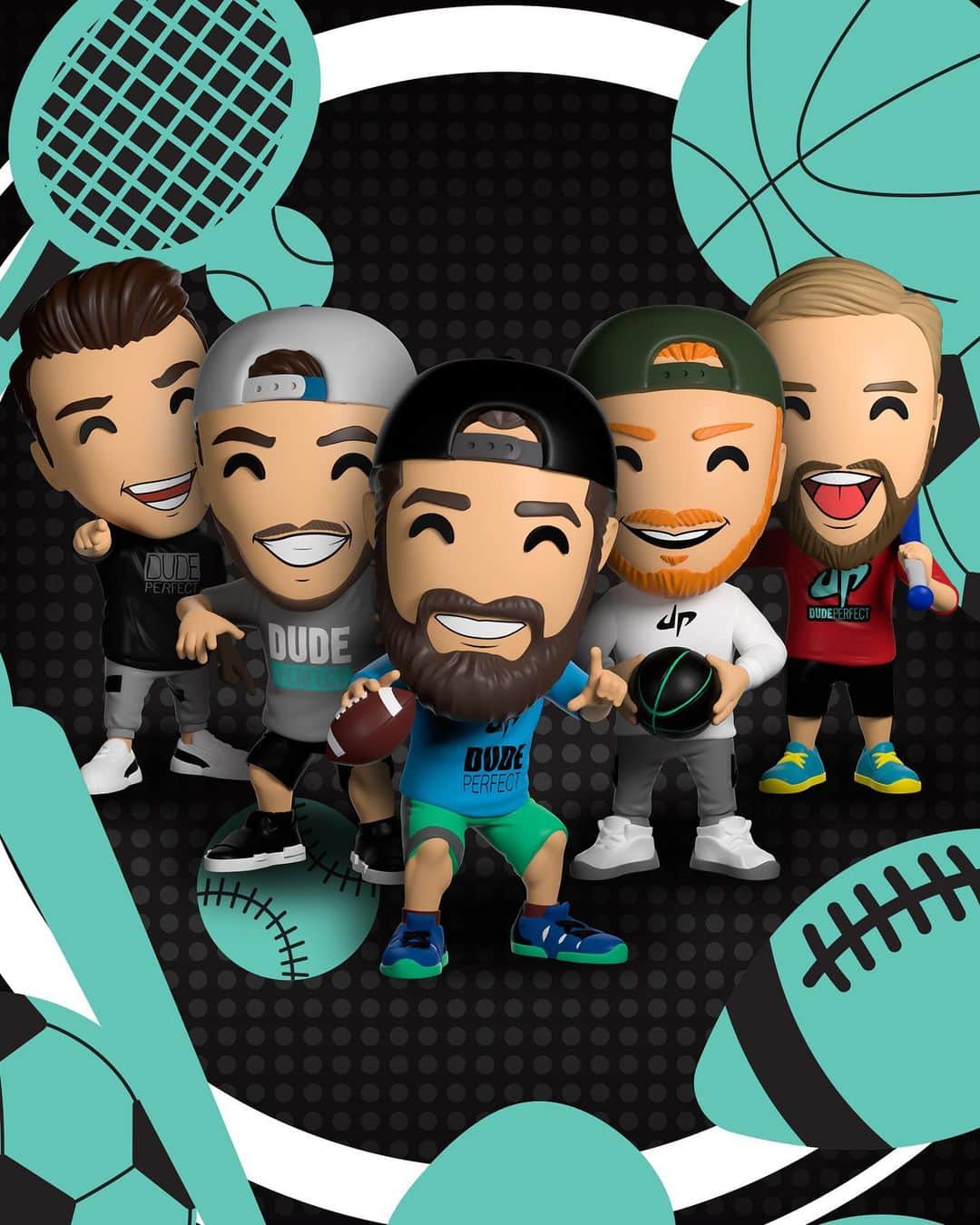 Dude Perfectさんのインスタグラム写真 - (Dude PerfectInstagram)「The Dude Perfect @youtooz collection is LIVE 🔥 Hit the link in our bio to get your DP figurines!」5月16日 4時26分 - dudeperfect