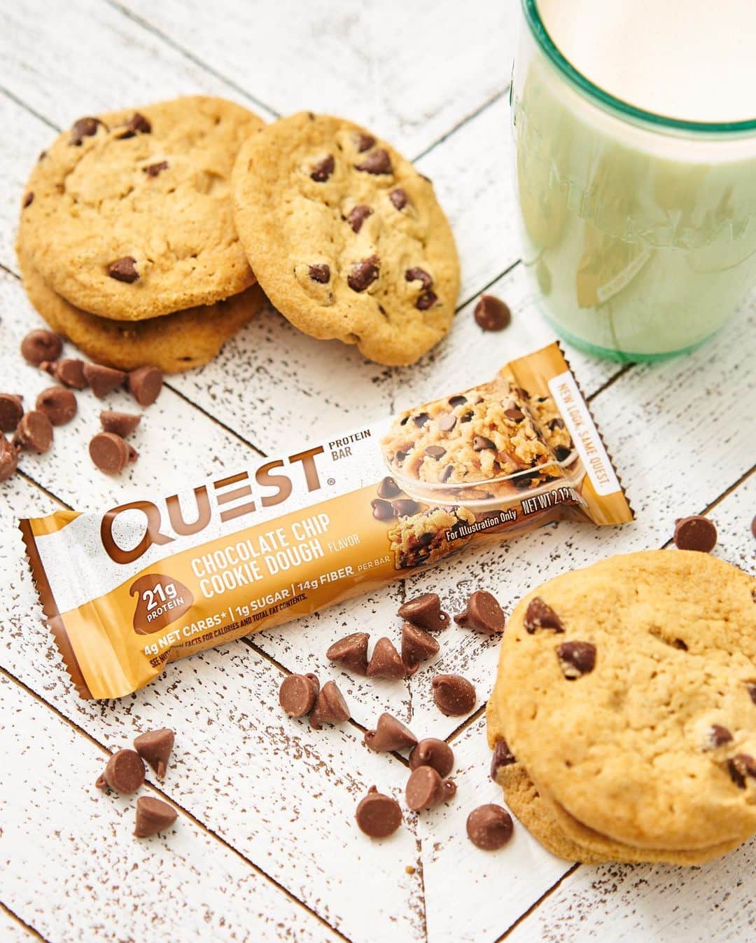 questnutritionさんのインスタグラム写真 - (questnutritionInstagram)「#NationalChocolateChipDay GIVEAWAY! 🥳 We’re giving away a box of Chocolate Chip Cookie Dough #QuestBars to TWENTY (20) WINNERS to celebrate! 😊🎊 • TO ENTER, see the steps below: • 1️⃣. LIKE this post. 2️⃣. FOLLOW @questnutrition. (We check 🧐) 3️⃣. TAG YOUR FRIENDS you’d share with!👇 (You can tag multiple people. The more people you tag = higher chance of winning. So tag as many of those awesome heroes away! 🎉)! • Winners are selected randomly & will be announced on 5/22/20 in our stories & comments. U.S. winners only. Must be 18+ or older to win. Each winner will receive one box of Cookie Dough Quest Bars. Contest is not affiliated with Instagram. Good luck! #OnaQuest #QuestNutrition #Giveaway」5月16日 4時43分 - questnutrition