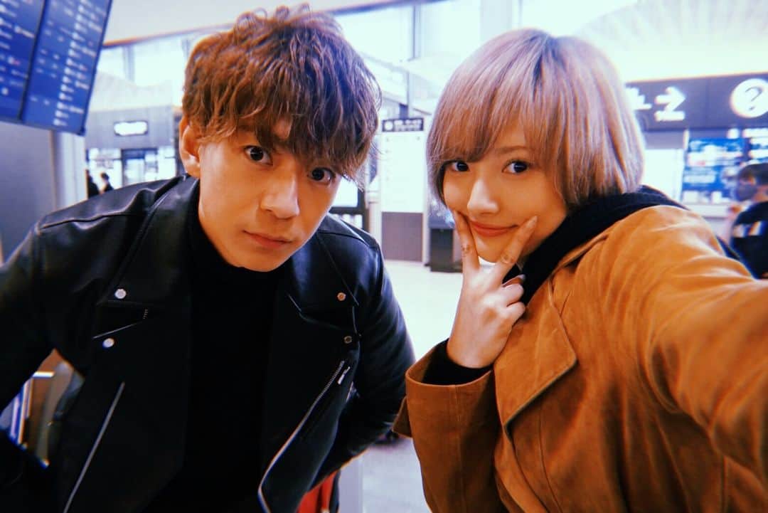 アユの秘密日記のインスタグラム：「そういえば、NYから帰ってきた後、マサさんと撮った♬ なんでだろう、何度も見ちゃう自分がいる。。。」