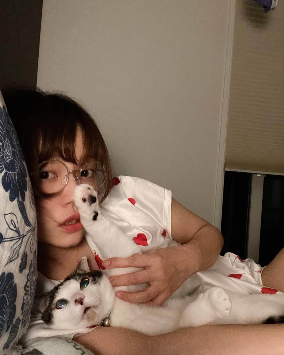 長嶋りあんのインスタグラム：「🐈♡ #stayhome」