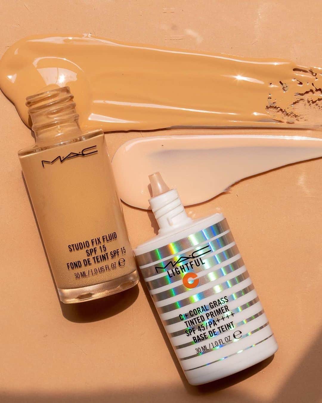 M∙A∙C Cosmetics Japanのインスタグラム：「湿気が多い梅雨の季節はもうすぐそこ☔️ ㅤ 崩れしらずのメイク下地とリキッドファンデーションのコンビで、紫外線にも負けないパーフェクトスキンを作りましょう✨マスクをつけることが多い今の時期にもおすすめです。  ㅤ Regram from @_okmua」