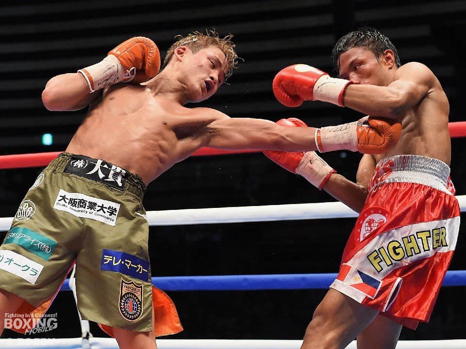 京口紘人のインスタグラム：「. . . Fight photo . . bestshot . . 📷 @boxingmobile . . . #京口紘人 #hirotokyoguchi #boxing #今までの試合を画像で振り返る #boxingmobile」