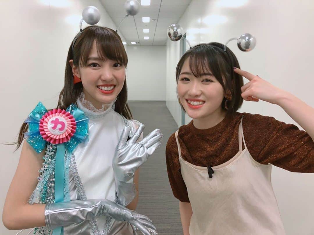 飯窪春菜のインスタグラム：「💫🕹🚀 ・ ・  飯窪春菜とカン太のゲームフューチャー！『聖剣伝説3 トライアルズ オブ マナ』編は、 同期の工藤遥ちゃんがゲストです☺️🌸 ・ お互い卒業以来初めての映像の共演っ！ 流石ハリセンボンコンビって言える内容になっています🤣♥️ ストーリーズにURL貼るのでぜひ観てくださいー♥️ ・ ・ ・ #カンストtv  #ゲーム  #スクウェアエニックス  #スクエニ  @haruka_kudo.official  #ハルナとハルカだから #ハリセンボン コンビ #はるなの毎日  #飯窪ってる」