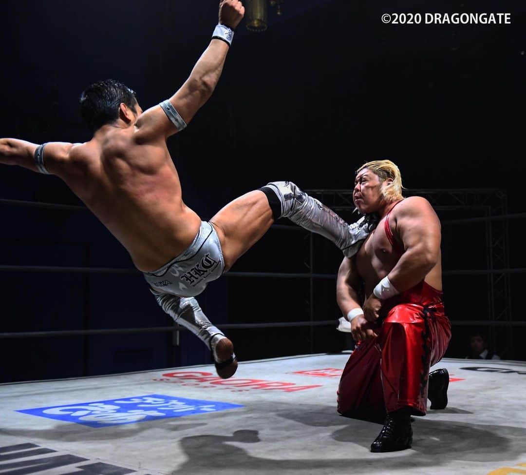 土井成樹のインスタグラム：「#dragongate  #kingofgate2020  #無観客試合」