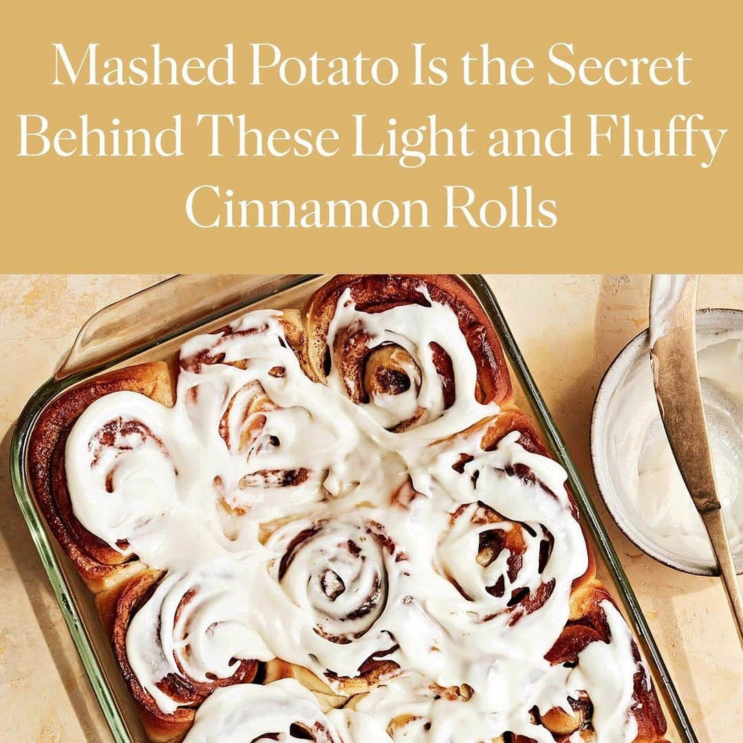 マーサ・スチュワートさんのインスタグラム写真 - (マーサ・スチュワートInstagram)「Looking for a baking project this weekend? Fill your home with the fragrant scent of cinnamon rolls! Our test kitchen’s secret to the lightest, fluffiest cinnamon rolls involves one unexpected ingredient that makes all the difference. And while it might be tempting to enjoy the rolls straight out of the oven, be sure to let them rest at least 20 minutes before serving - this completes the cooking process and yields tender and airy, not gummy, buns. Get the full recipe at the link in bio. 👆🏼📷: @lennartweibull」5月17日 6時12分 - marthastewart