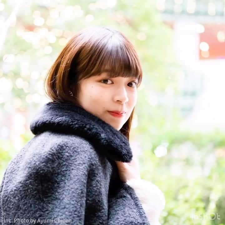 のインスタグラム：「#美学生図鑑 #ポートレート #ポートレートモデル #ポートレート撮影 #撮影 #撮影モデル #被写体 #被写体モデル #横顔 #取材 #写真 #コート #メイク #女子大生  #portrait #camera #model #smile #fashion #ootd #makeup #lll #flf」