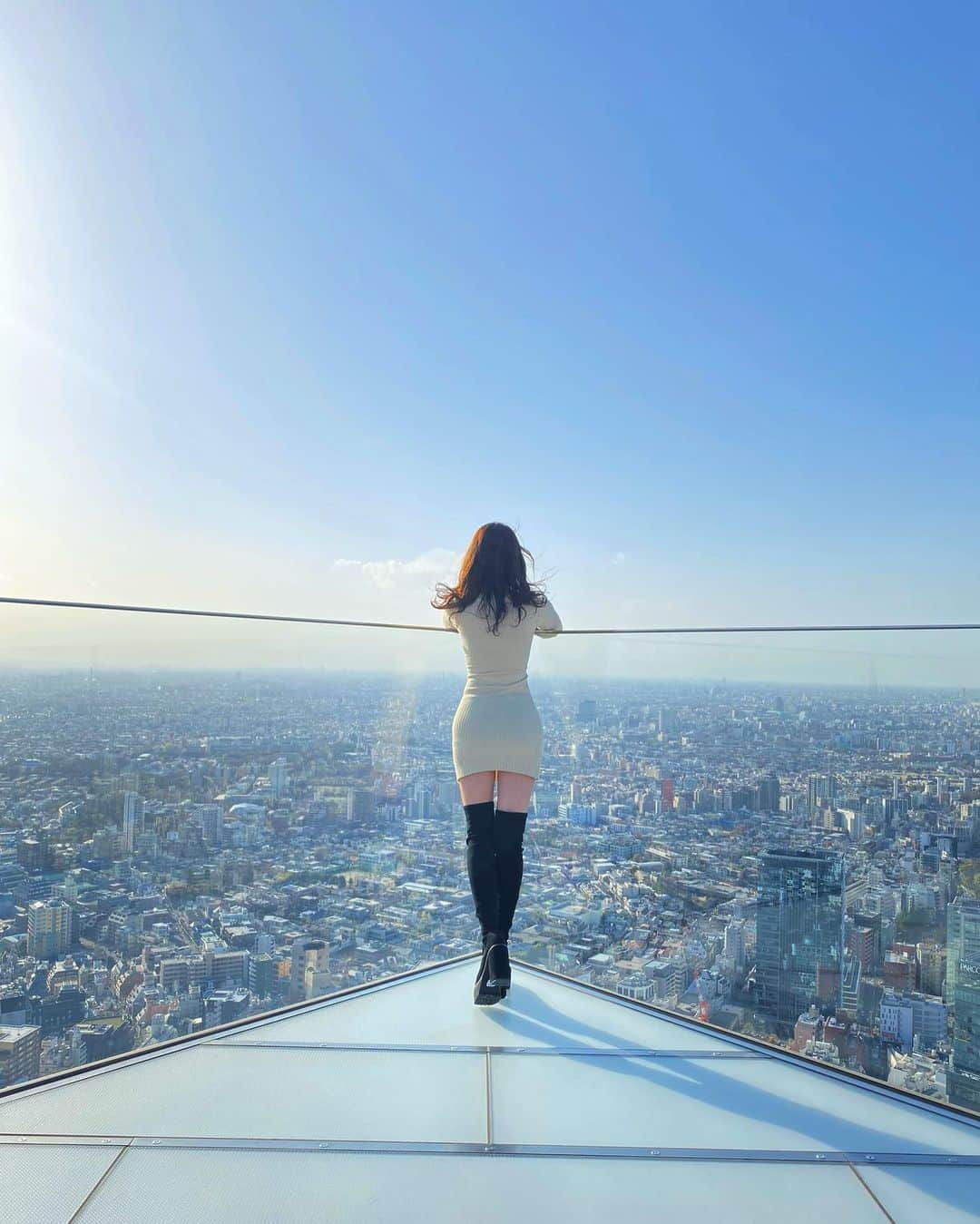 福江菜々華さんのインスタグラム写真 - (福江菜々華Instagram)「今日もトークポートありがとうございました😊 早くみんなに会いたいなあ〜💭 . いつかの渋谷スカイ🌤 . . #渋谷スカイ#渋谷#渋谷sky#おうち時間#トークポート#レースクイーン」5月16日 23時29分 - nanaka_fukue