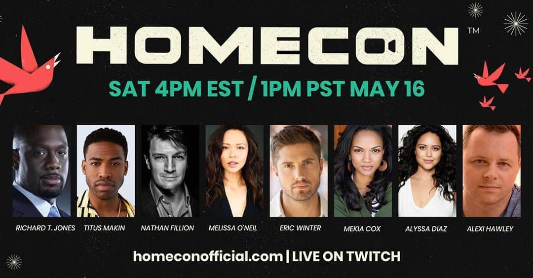 ネイサン・フィリオンさんのインスタグラム写真 - (ネイサン・フィリオンInstagram)「Don’t forget! HomeCon is today! Some bits are free, and there’s an opportunity to benefit First Responders! See you there!」5月17日 1時27分 - nathanfillion