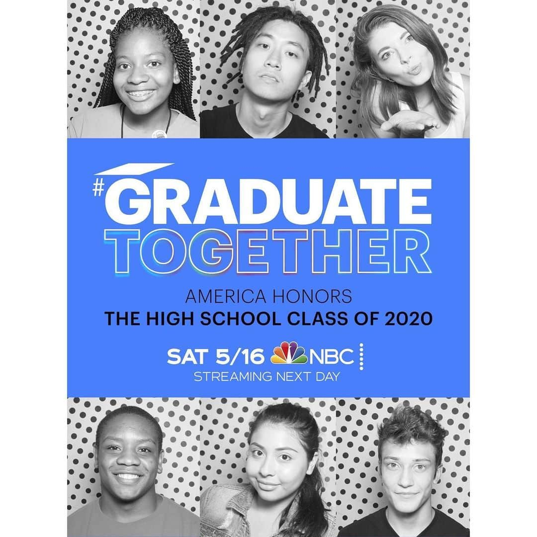 テイト・エリントンさんのインスタグラム写真 - (テイト・エリントンInstagram)「Congratulations to the Class of 2020! 👩‍🎓👨‍🎓 Let’s #GraduateTogether this Saturday, May 16 at 8/7c」5月17日 4時02分 - tateellington