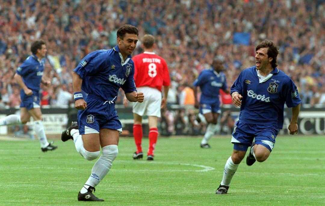 チェルシーFCさんのインスタグラム写真 - (チェルシーFCInstagram)「It took just 42 seconds for Robbie Di Matteo to open the scoring for Chelsea in the 1997 FA Cup final! #onthisday⚡️🚀 #CFC #Chelsea」5月17日 16時25分 - chelseafc