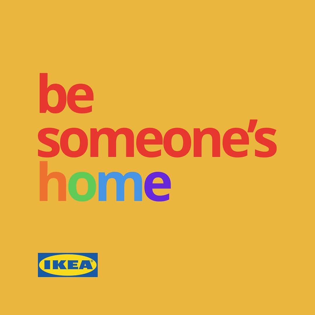 IKEA JAPANさんのインスタグラム写真 - (IKEA JAPANInstagram)「今日5月17日は、国際反ホモフォビア・トランスフォビア・バイフォビアの日です。﻿ LGBT+ の人々が、毎日、どこにいても 、家にいるときと同じように安心でき、自分らしくいられるように 。﻿ ﻿ #IKEA #ikeajapan #イケア #LGBTQ #BeSomeonesHome #IDAHOT」5月17日 11時01分 - ikeajapan