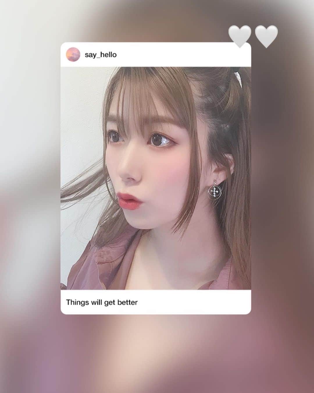 夏奈子のインスタグラム：「離れていても 会えなくても 繋がっていますか？？ #sunday  #iloveyou  #love #tiamo  #사랑합니다 #사랑해 #stayhome  #instagood #instadiary #instalike #instamood #instalove #instafollow」