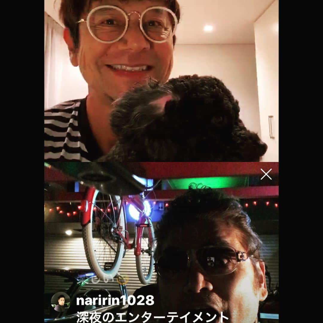 のインスタグラム：「LAST NIGHT😎👍」