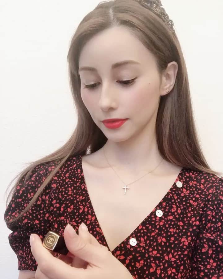 ダレノガレ明美（美容アカウント）のインスタグラム：「本日のリップは CHANELの ルージュ　アリュール　インク162 です💋」