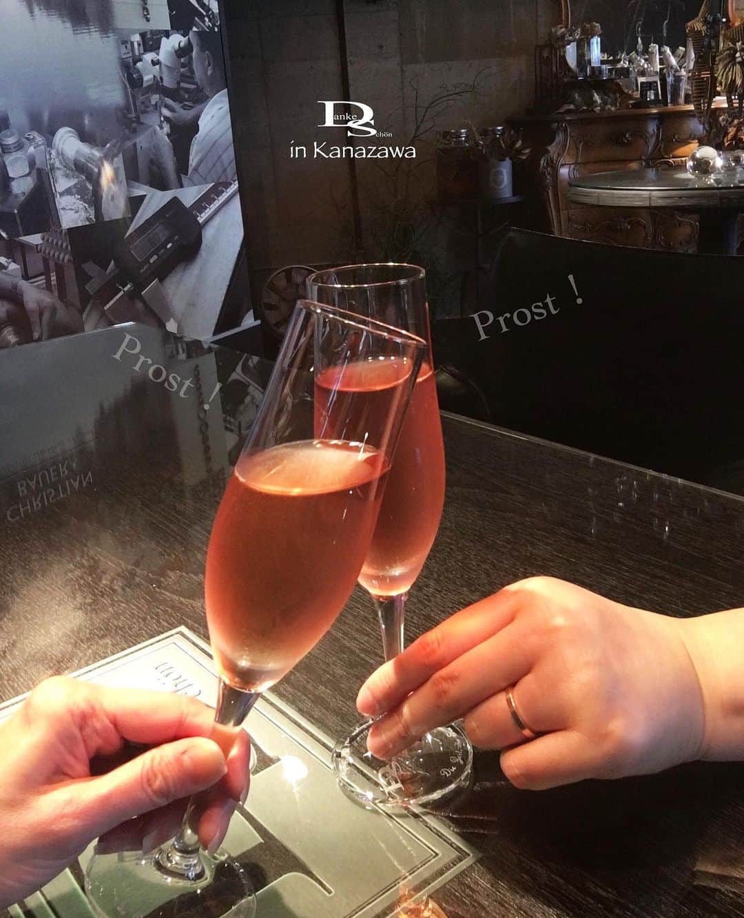 Danke schön ダンケ 金沢 結婚指輪 鍛造のインスタグラム