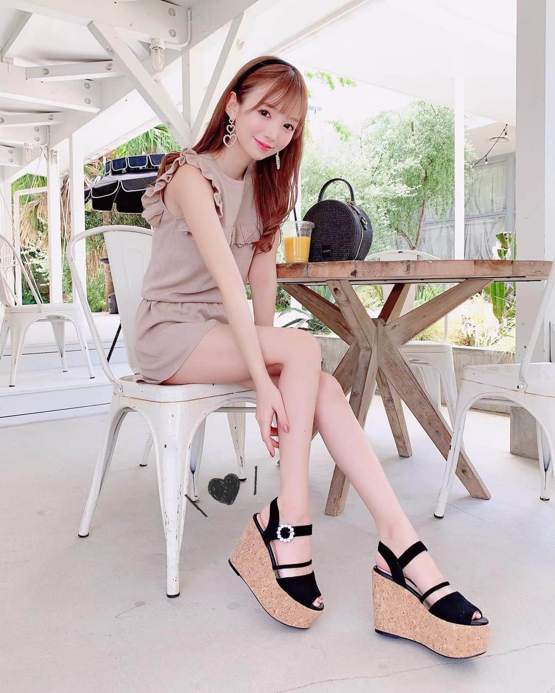 michell Macaron 厚底パテッドサンダル ミシェルマカロン 厚底パテッドサンダル