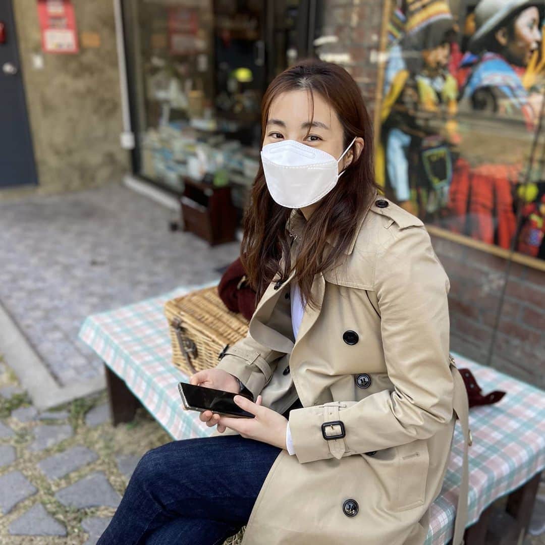 カン・ソラのインスタグラム：「#야외티타임」