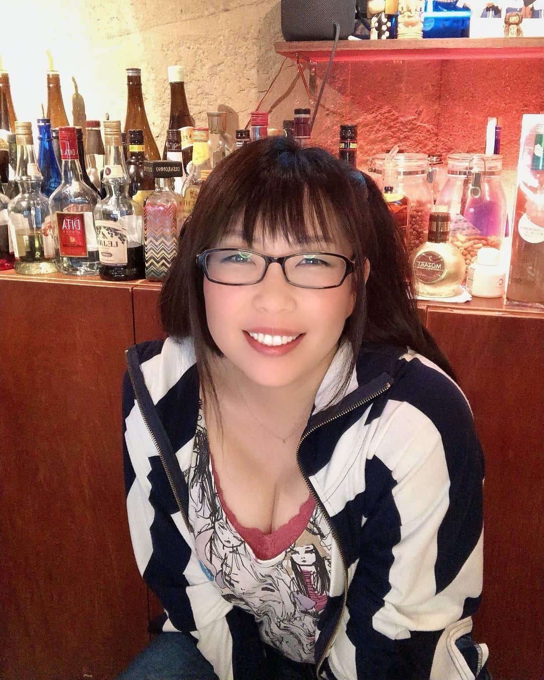 松井理子のインスタグラム：「‎新型コロナでなかなか楽しいことが無いけど、私を見てみんなが笑って元気になってくれたら幸せ٩( ˆoˆ )۶ ﾜｧｲ」