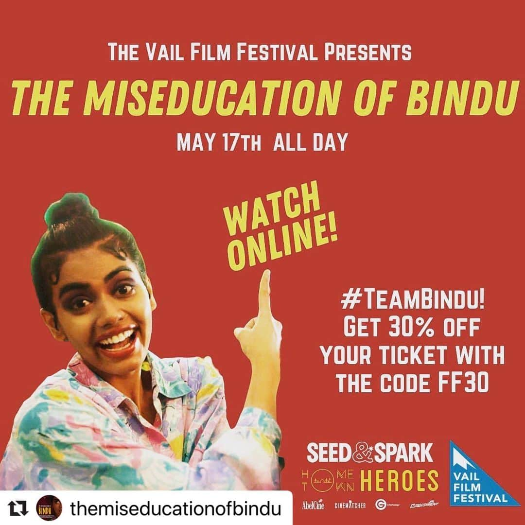 デヴィッド・アークエットさんのインスタグラム写真 - (デヴィッド・アークエットInstagram)「#Repost @themiseducationofbindu with @make_repost ・・・ Buy your ticket at www.vailfilmfestival.com! Use coupon code FF30 to save 30% off your ticket at checkout. #indiefilm #femalefilmmakers #vailfilmfestival #seedandspark #femaledirector」5月17日 21時52分 - davidarquette