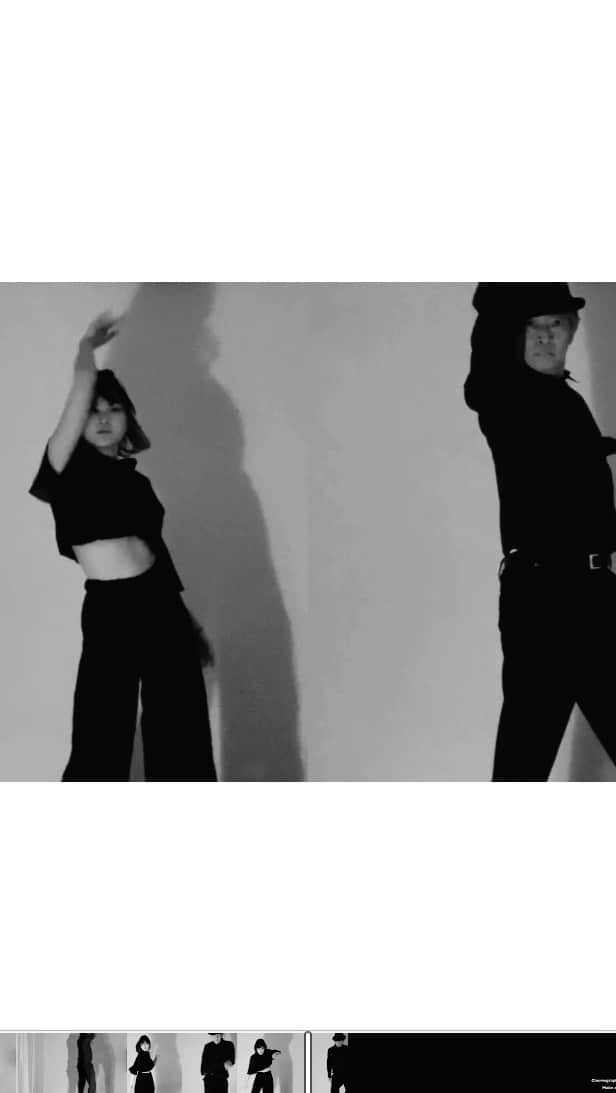 黒須洋壬のインスタグラム：「Music Jack Johnson/Bubble Toes Choregraphy @xross Make up @yucocross  Direct&Edit @x_anju  #dance #stayhome  #fatheranddaughter  #tokyo #japan」