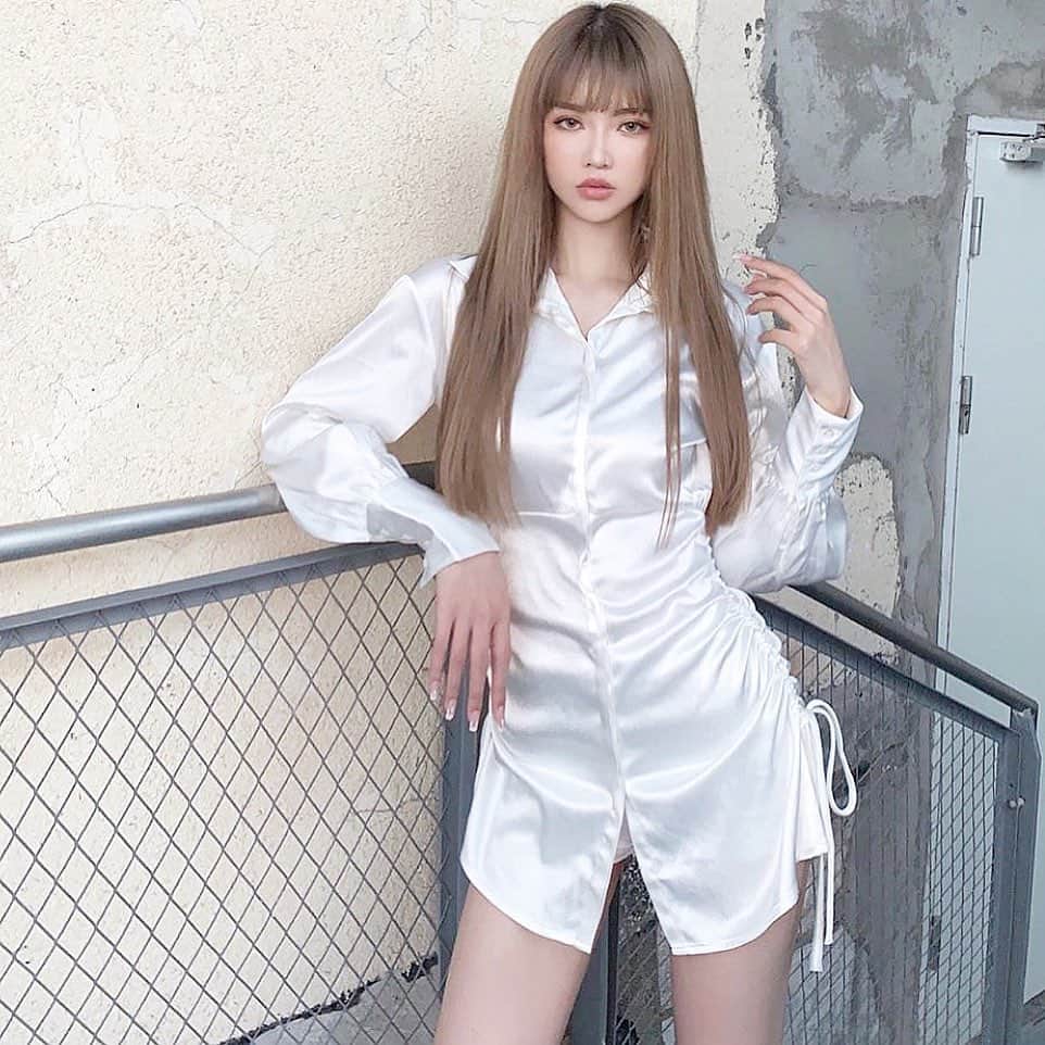原涼香のインスタグラム：「中華のワンホン🇨🇳ちゃんみたいな 上品なベージュがカワイイ🤍 ㅤㅤㅤㅤㅤㅤㅤㅤㅤㅤㅤㅤㅤ」