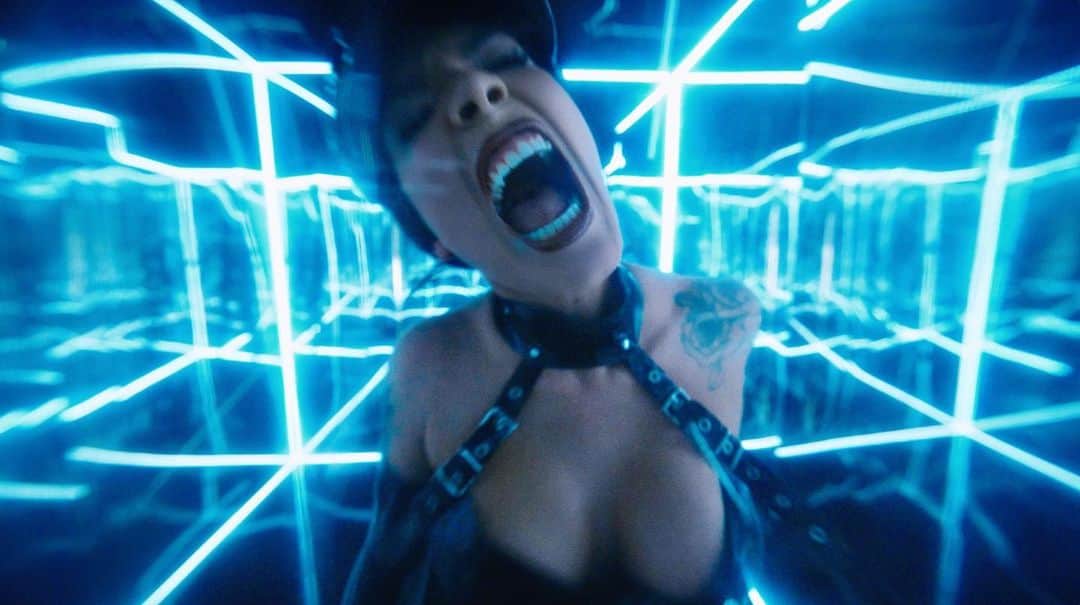 Halseyのインスタグラム：「Happy Birthday Nightmare. 🤍 (and happy birthday @hannahluxdavis who directed it!!!!)」