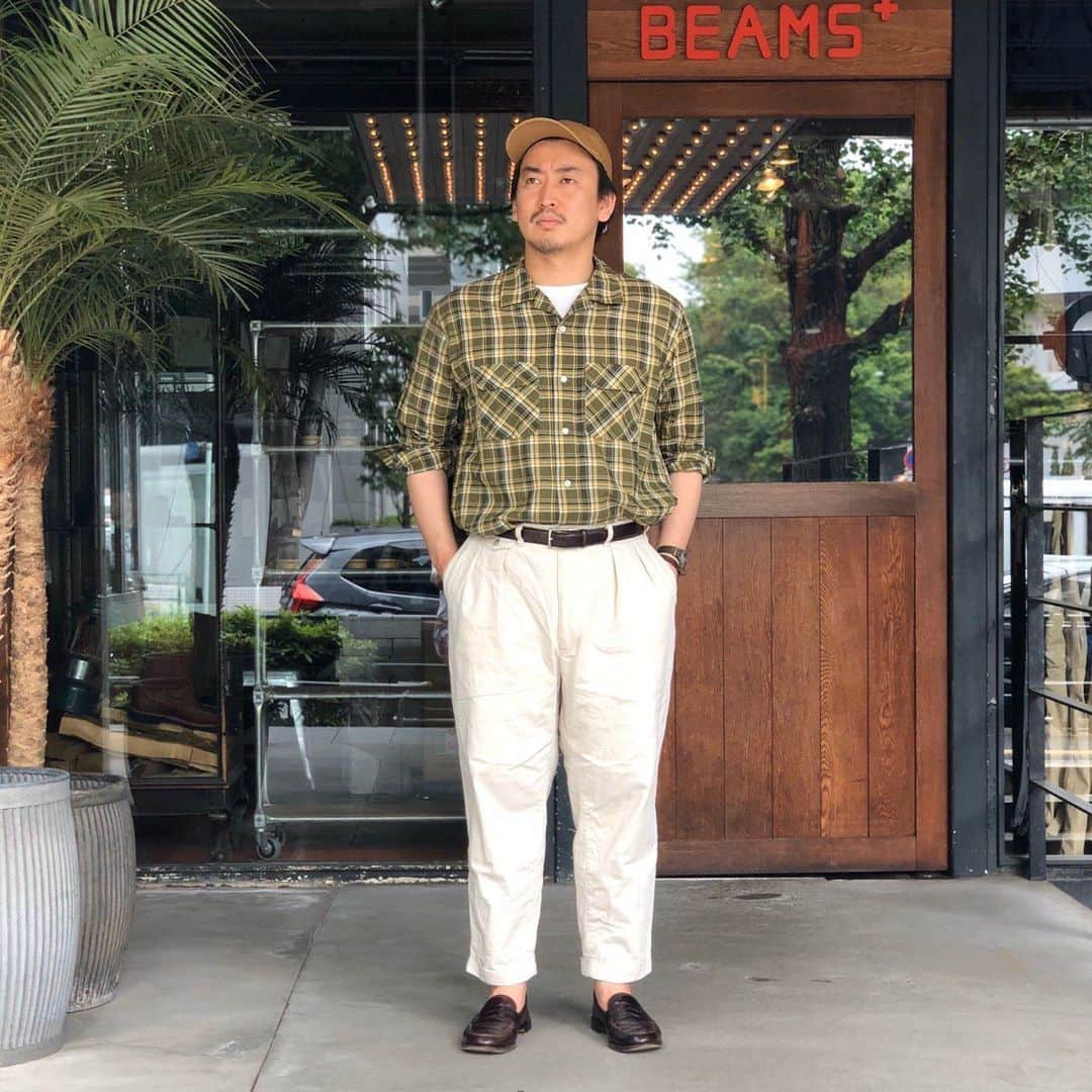 BEAMS+さんのインスタグラム写真 - (BEAMS+Instagram)「BEAMS PLUS STYLE  #beams #beamsplus #beamsplusharajuku #harajuku #tokyo #japan #indianmadras #chino #2pchino #alden #pennyloafers #mensfashion #mensstyle #menswear #keepfashionalive」5月18日 11時55分 - beams_plus_harajuku