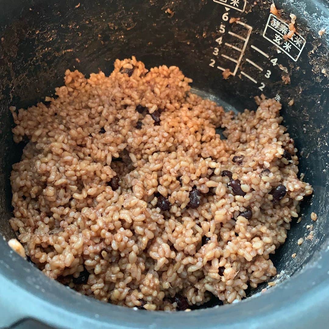 王理惠さんのインスタグラム写真 - (王理惠Instagram)「139時間熟成した酵素玄米ごはん。日に日に美味しくなる🥰」5月18日 12時29分 - rieoh19700307