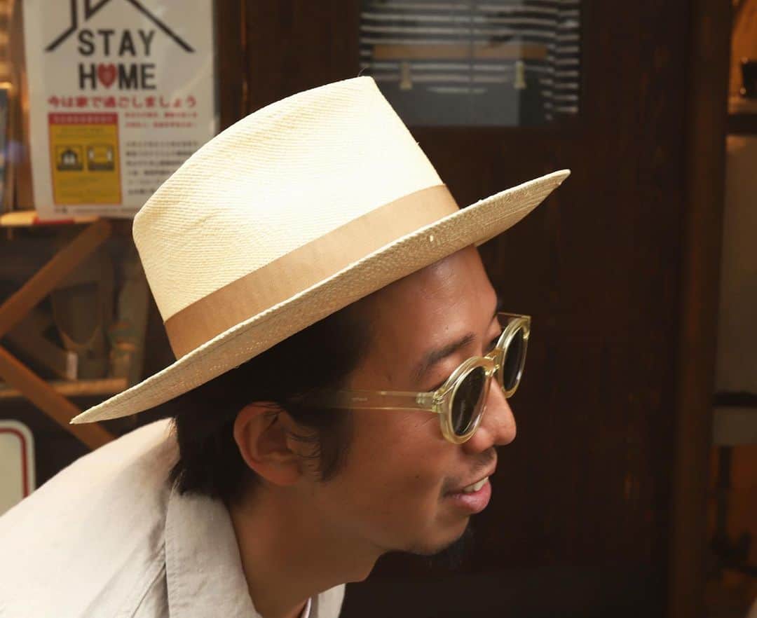 のインスタグラム：「良い帽子が到着〜!!!! #hat#therepressionhat#madein町田 #glasses#kearny #ivystyle#trad#surf #Freeportueno#tokyo#上野セレクトショップ」