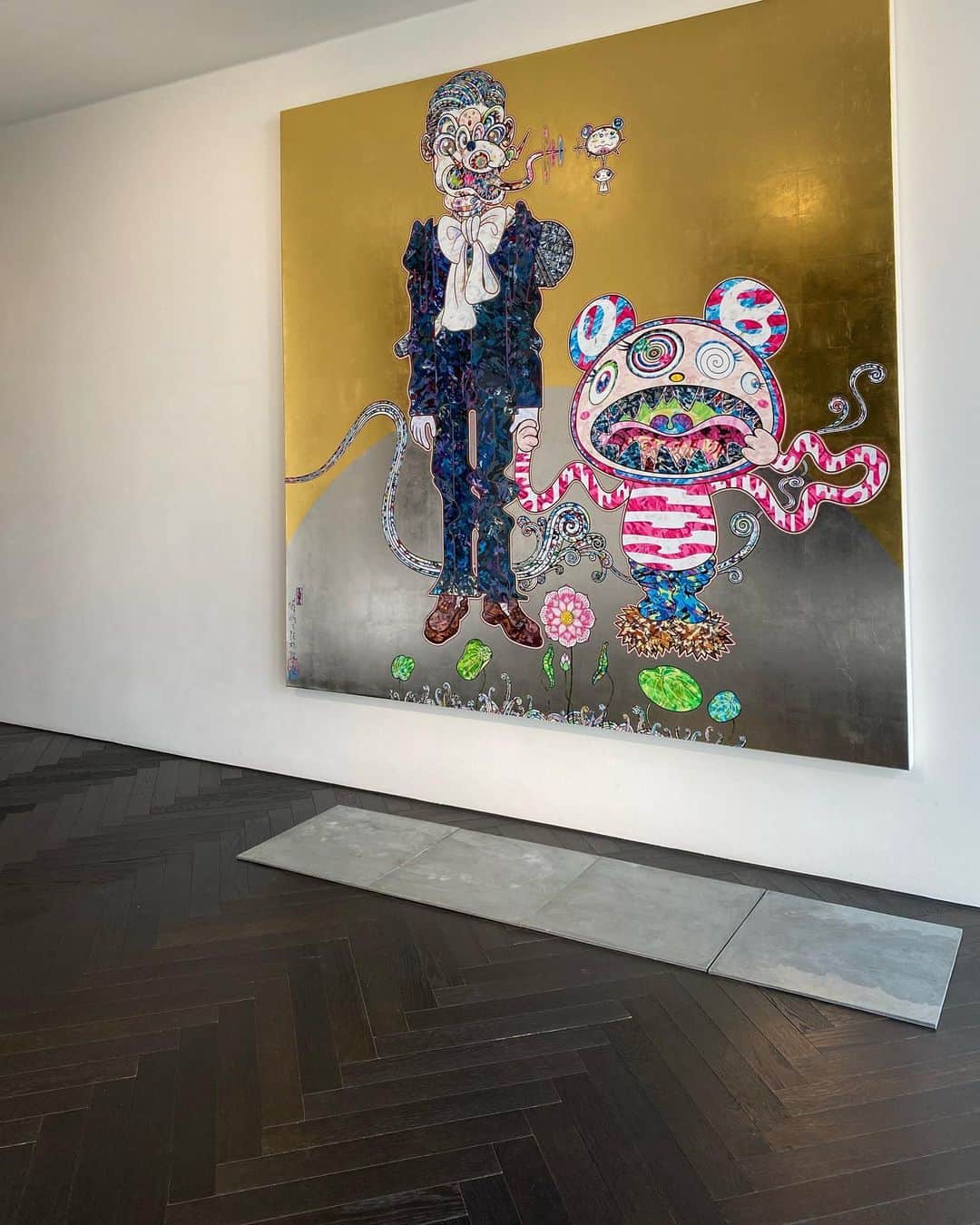 T.O.Pさんのインスタグラム写真 - (T.O.PInstagram)「I would like to express my deepest gratitude to Mr. Murakami who has passionately devoted almost 5years to complete my portrait.  #takashimurakami 727 DOOM DADA」5月18日 15時10分 - choi_seung_hyun_tttop