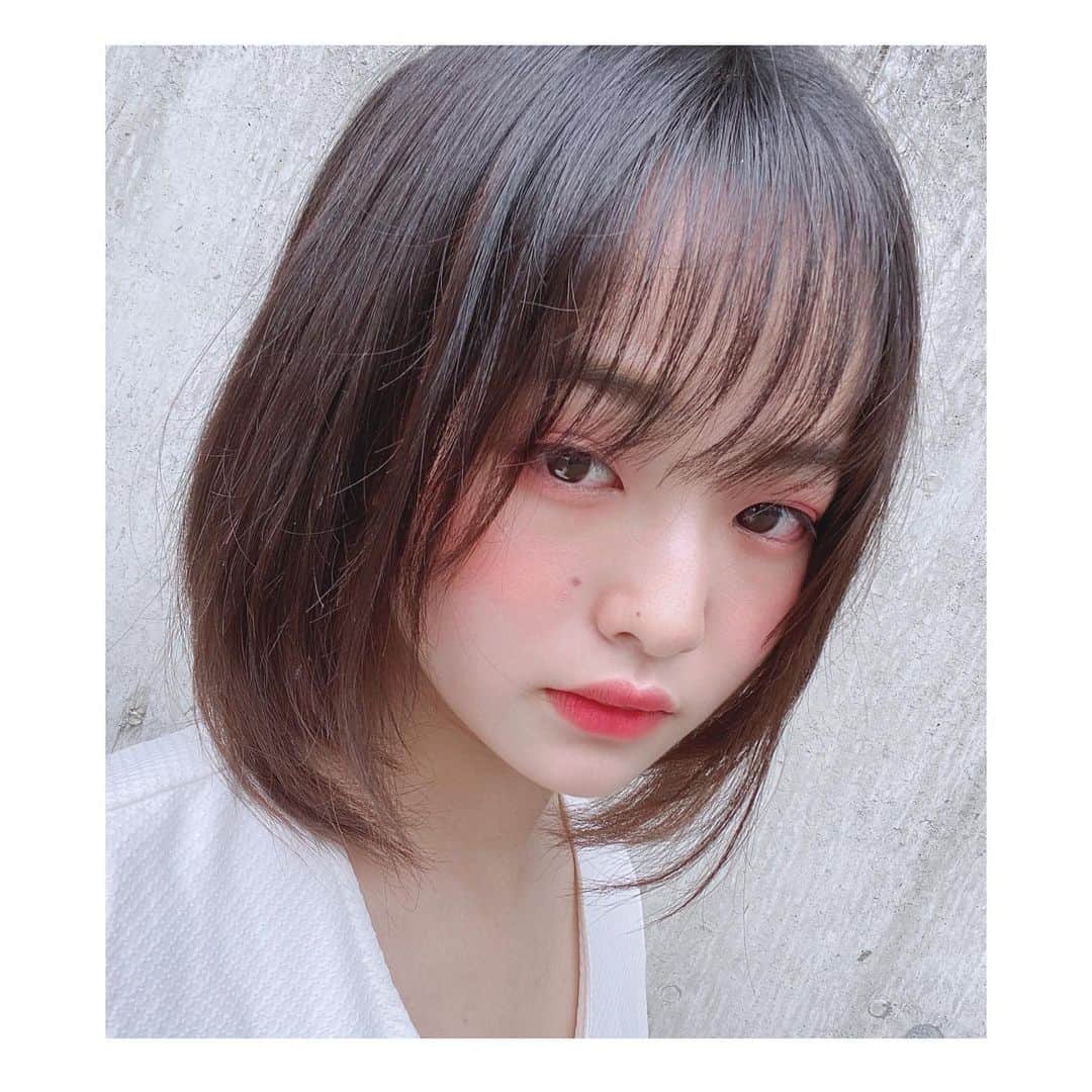 野口花鈴のインスタグラム：「メイクメイク  早く学校いきたいなぁ」