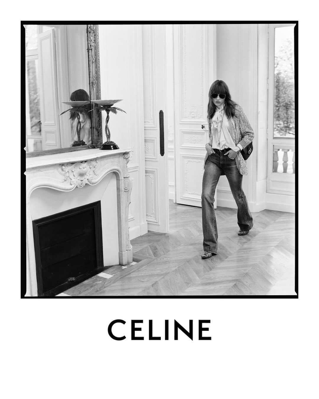 Celineさんのインスタグラム写真 - (CelineInstagram)「TRIOMPHE CELINE WOMEN SUMMER 20  FRAN PHOTOGRAPHED IN PARIS BY @HEDISLIMANE IN OCTOBER 2019  COLLECTION AVAILABLE AT CELINE.COM  #CELINETRIOMPHE #CELINEBYHEDISLIMANE」5月18日 19時00分 - celine