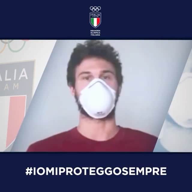ダニーロ・ガリナリのインスタグラム：「😷☀️ Una nuova ripartenza, ma adesso non bisogna abbassare la guardia: #iomiproteggosempre @conisocial」